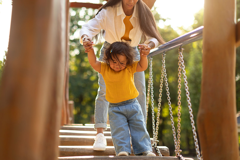 Mom and childhood