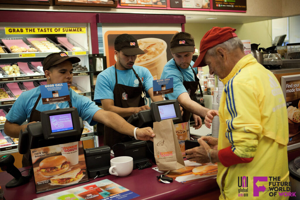 Dunkin’ Donut employee