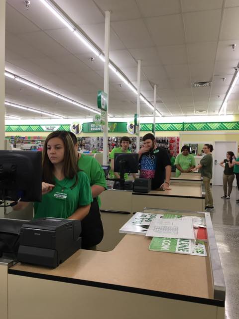 Working at Dollar Tree