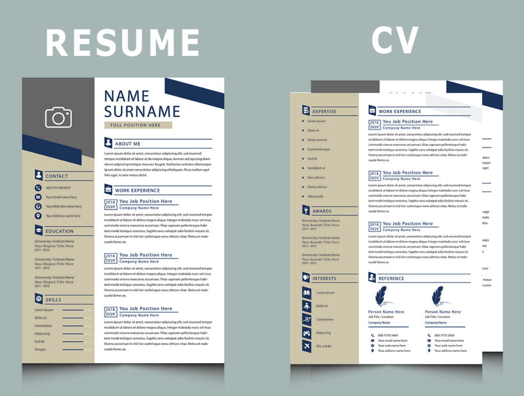 CV vs Resume