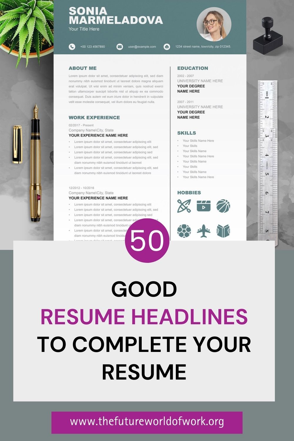50 Good Resume Headlines