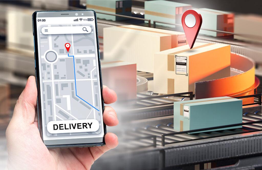 Maps for E-commerce Logistics