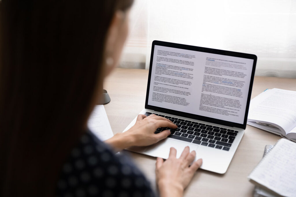 Writing essays job