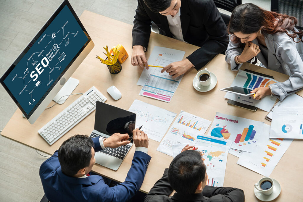 SEO team Business