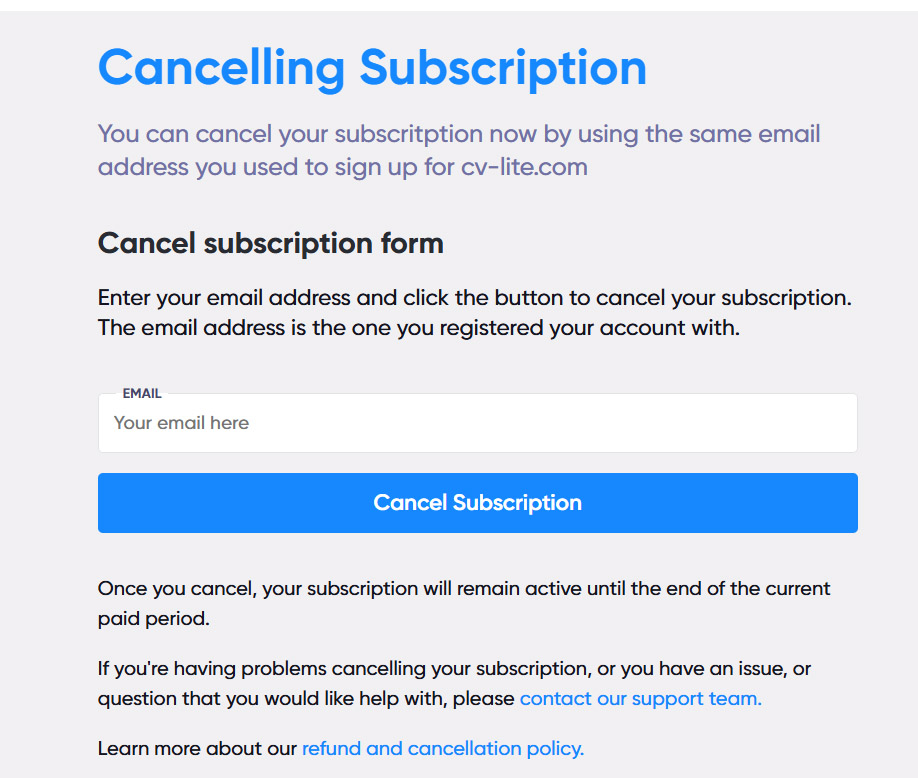 Enter Your Email Address